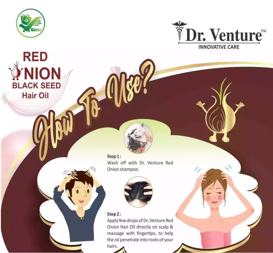 Dr. Venture Onion Hair Oil