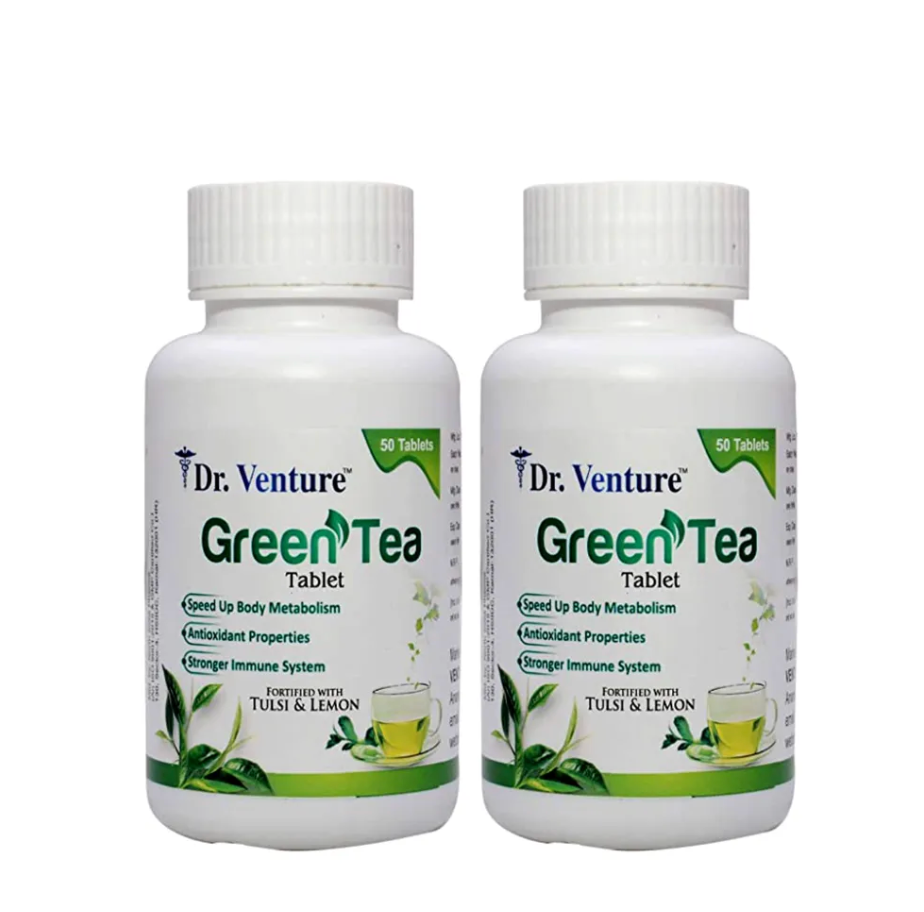 Dr. Venture Green Tea Tablets Pack Of 2
