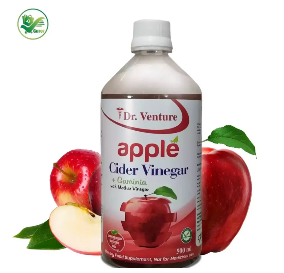 Dr. Venture Raw Apple Cider Mother Vinegar