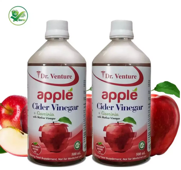Dr. Venture Raw Apple Cider Vinegar Pack Of 2