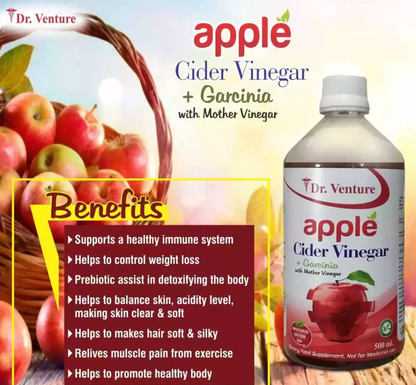 Dr. Venture Raw Apple Cider Vinegar Pack Of 2