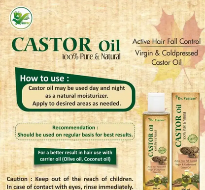 Dr Venture Castor Oil 100% Pure And Best