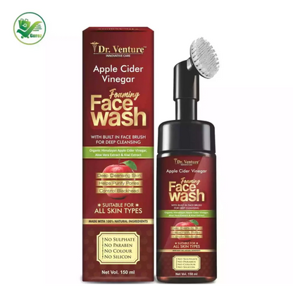 Dr. Venture Apple Cider Vinegar Foaming Face Wash