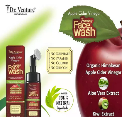 Dr. Venture Apple Cider Vinegar Foaming Face Wash