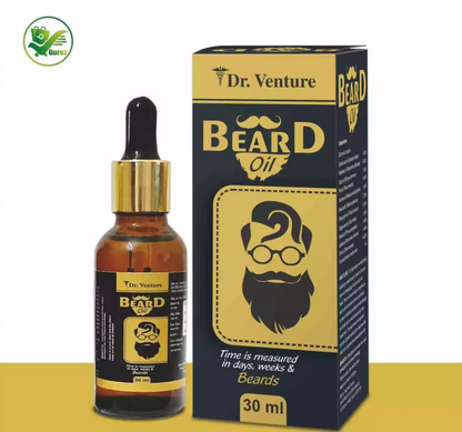 Dr. Venture Beard Oil and Moustache Oil Beard Growth Oil