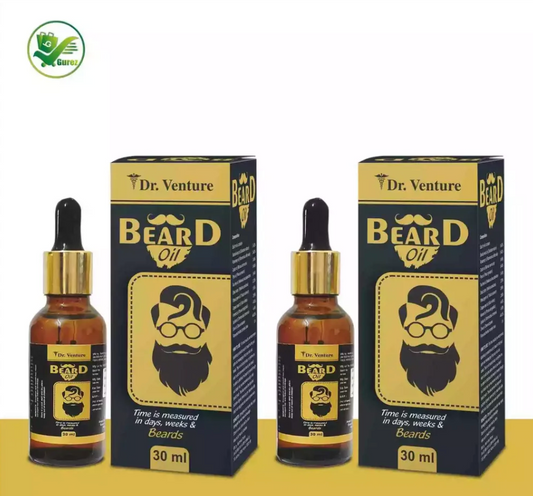 Dr. Venture Beard Oil and Moustache Oil Beard Growth Oil