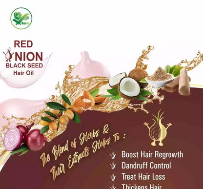 Dr. Venture Combo Pack Red Onion Shampoo With Red Onion Black Seed Extract 300 ml