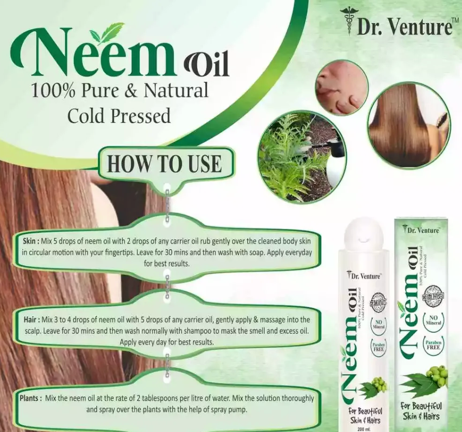 Dr. Venture Neem Oil 200 ml