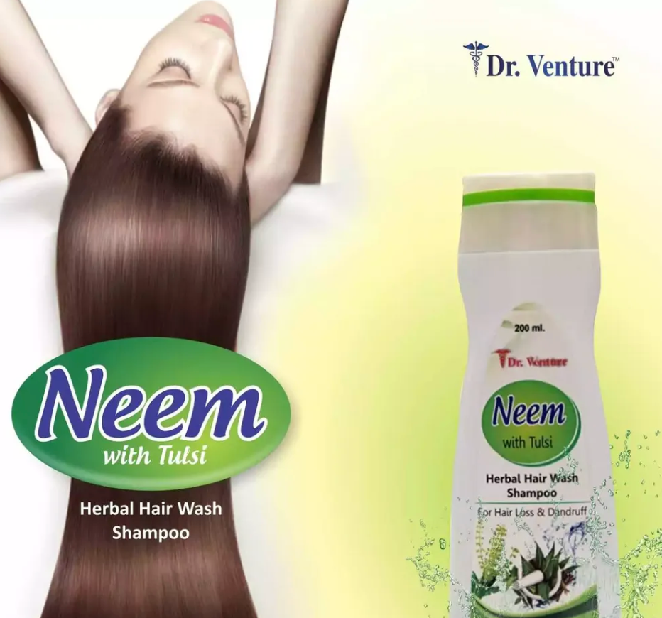 Dr. Venture Neem With Tulsi & Amla Shampoo