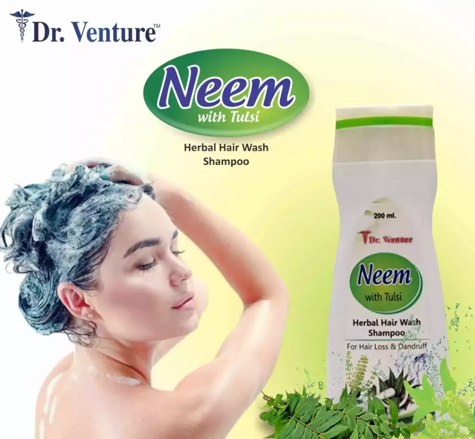 Dr. Venture Neem With Tulsi & Amla Shampoo
