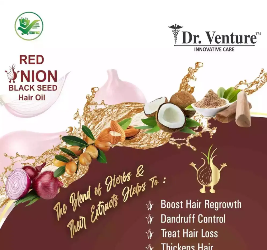Dr. Venture Onion Hair Oil