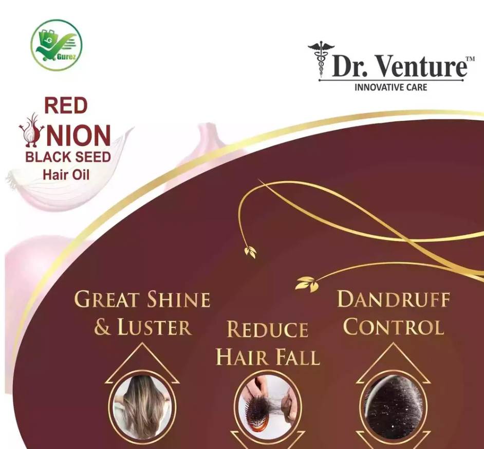 Dr. Venture Onion Hair Oil