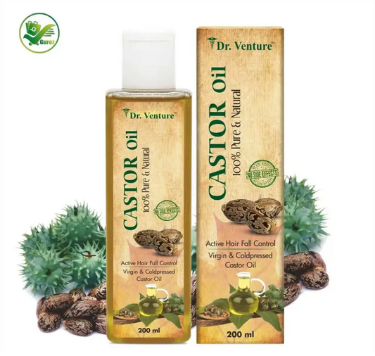 Dr. Venture Pure & Natural Premium Cold Pressed Castor Oil