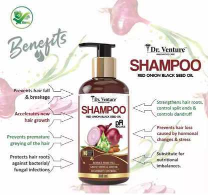 Dr. Venture Red Onion Shampoo With Red Onion