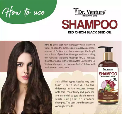 Dr. Venture Red Onion Shampoo With Red Onion