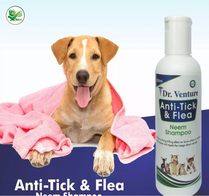 Dr Venture Dog Shampoo Anti-tick and Flea Pet Shampoo