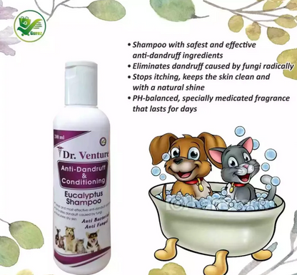 Dr Venture Dog Shampoo Anti-tick and Flea Pet Shampoo