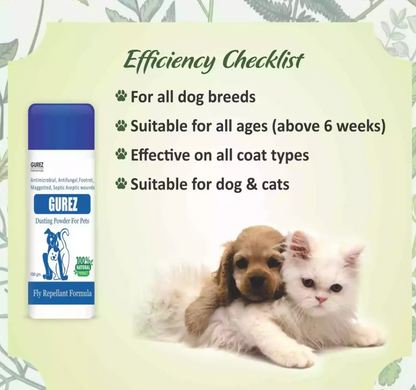 Gurez Natural Pet Powder & Cream